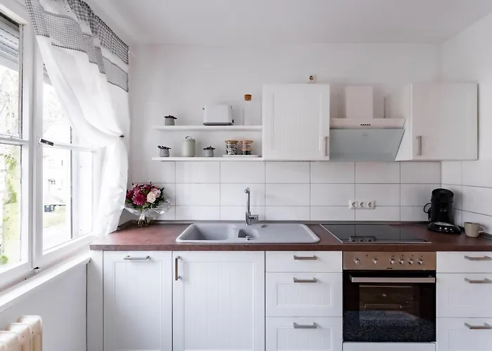 Apartamento West48 Gemuetliches -blick Auf Blauen Duisburgo